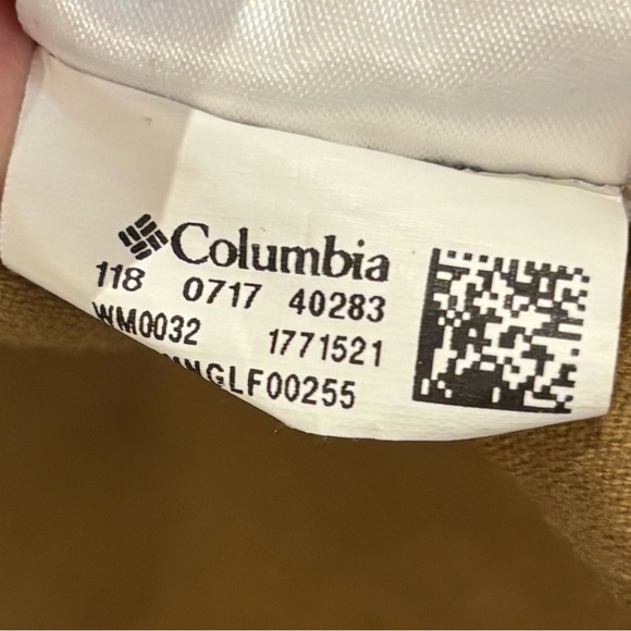 COLUMBIA Sz L Loma Vista Tan Driving Coat Jacket Zip Up Funnel Collar Unlined - Picture 11 of 11